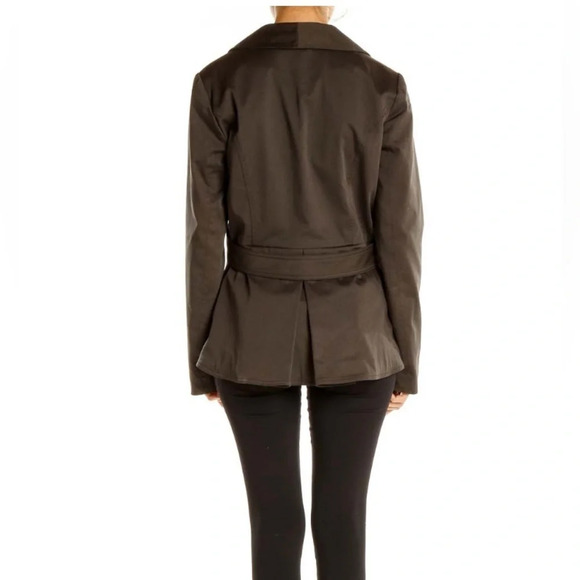 Cabi Work It Blazer Jacket graphite black gray double button women’s size 14‎ - Picture 3 of 12